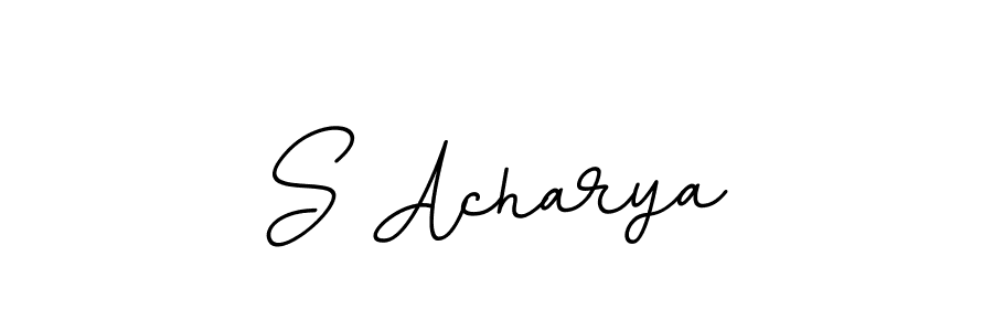 S Acharya stylish signature style. Best Handwritten Sign (BallpointsItalic-DORy9) for my name. Handwritten Signature Collection Ideas for my name S Acharya. S Acharya signature style 11 images and pictures png