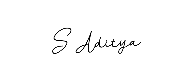 Similarly BallpointsItalic-DORy9 is the best handwritten signature design. Signature creator online .You can use it as an online autograph creator for name S Aditya. S Aditya signature style 11 images and pictures png