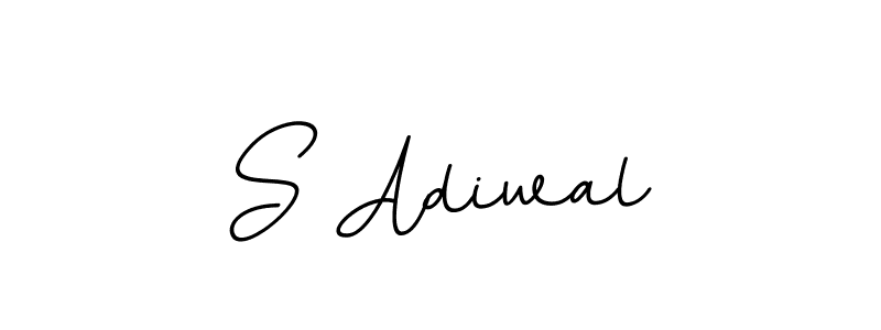 Similarly BallpointsItalic-DORy9 is the best handwritten signature design. Signature creator online .You can use it as an online autograph creator for name S Adiwal. S Adiwal signature style 11 images and pictures png