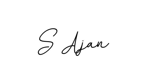 Also we have S Ajan name is the best signature style. Create professional handwritten signature collection using BallpointsItalic-DORy9 autograph style. S Ajan signature style 11 images and pictures png