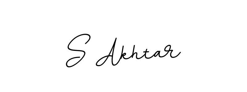 This is the best signature style for the S Akhtar name. Also you like these signature font (BallpointsItalic-DORy9). Mix name signature. S Akhtar signature style 11 images and pictures png