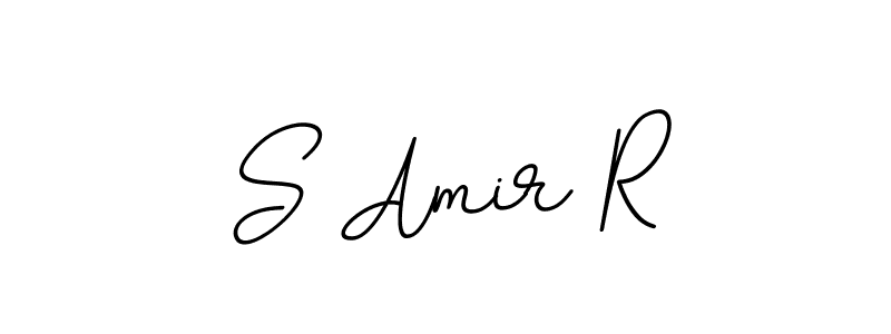 How to make S Amir R signature? BallpointsItalic-DORy9 is a professional autograph style. Create handwritten signature for S Amir R name. S Amir R signature style 11 images and pictures png