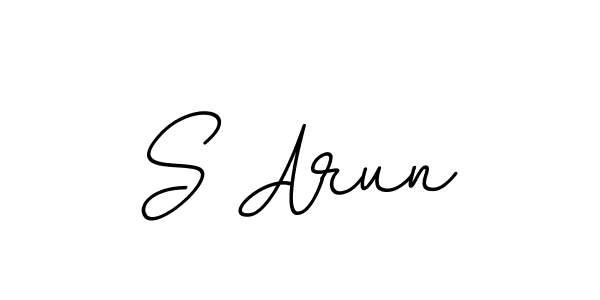 How to make S Arun signature? BallpointsItalic-DORy9 is a professional autograph style. Create handwritten signature for S Arun name. S Arun signature style 11 images and pictures png