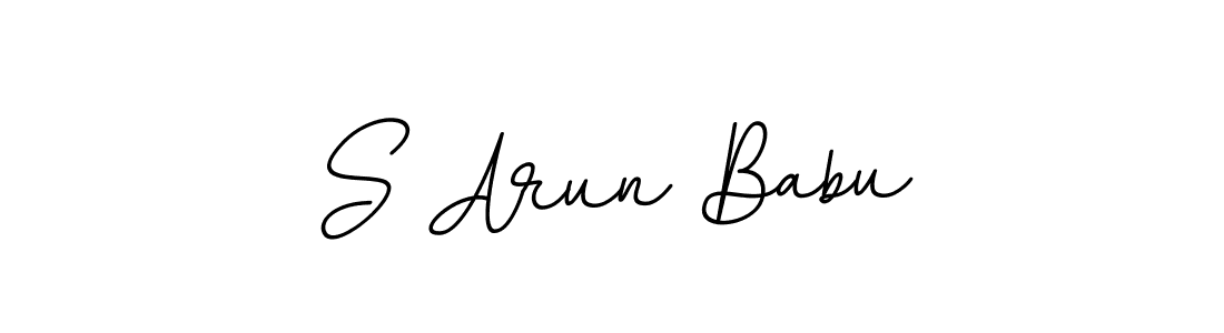 BallpointsItalic-DORy9 is a professional signature style that is perfect for those who want to add a touch of class to their signature. It is also a great choice for those who want to make their signature more unique. Get S Arun Babu name to fancy signature for free. S Arun Babu signature style 11 images and pictures png