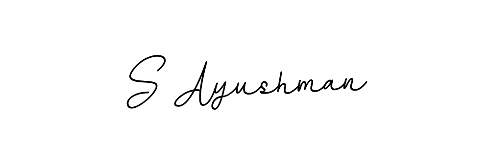 Check out images of Autograph of S Ayushman name. Actor S Ayushman Signature Style. BallpointsItalic-DORy9 is a professional sign style online. S Ayushman signature style 11 images and pictures png