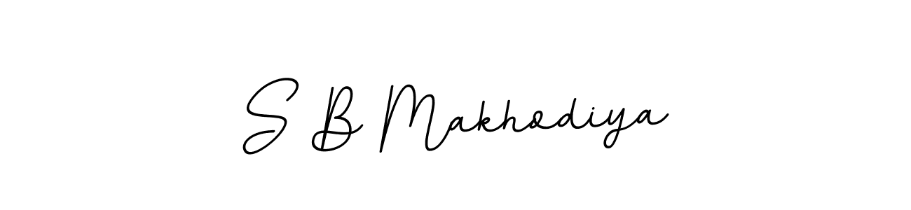 if you are searching for the best signature style for your name S B Makhodiya. so please give up your signature search. here we have designed multiple signature styles  using BallpointsItalic-DORy9. S B Makhodiya signature style 11 images and pictures png