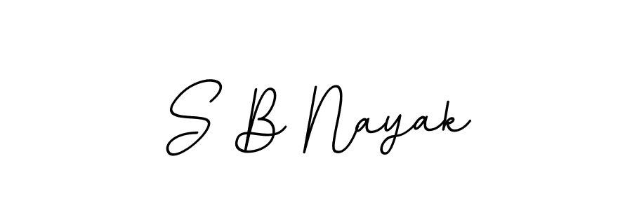 How to make S B Nayak signature? BallpointsItalic-DORy9 is a professional autograph style. Create handwritten signature for S B Nayak name. S B Nayak signature style 11 images and pictures png