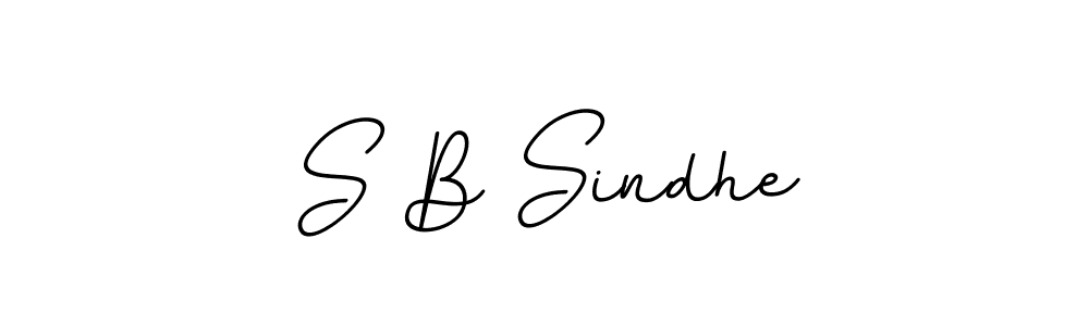 This is the best signature style for the S B Sindhe name. Also you like these signature font (BallpointsItalic-DORy9). Mix name signature. S B Sindhe signature style 11 images and pictures png