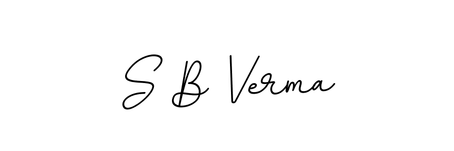 You can use this online signature creator to create a handwritten signature for the name S B Verma. This is the best online autograph maker. S B Verma signature style 11 images and pictures png