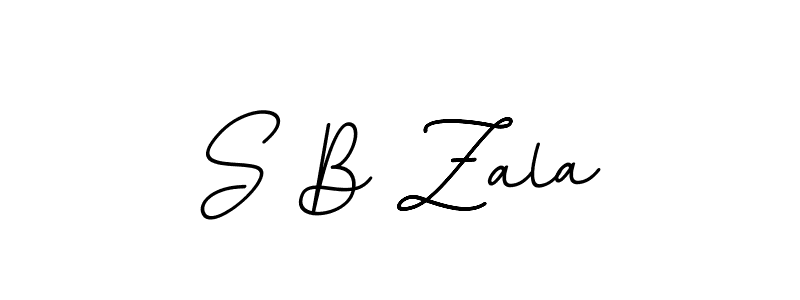 Here are the top 10 professional signature styles for the name S B Zala. These are the best autograph styles you can use for your name. S B Zala signature style 11 images and pictures png