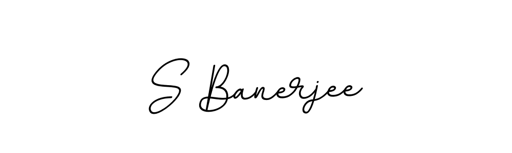 Also we have S Banerjee name is the best signature style. Create professional handwritten signature collection using BallpointsItalic-DORy9 autograph style. S Banerjee signature style 11 images and pictures png