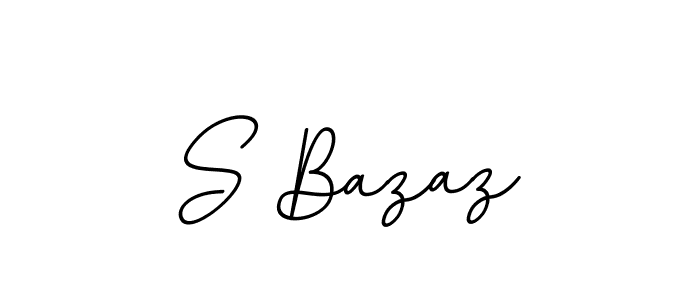 You can use this online signature creator to create a handwritten signature for the name S Bazaz. This is the best online autograph maker. S Bazaz signature style 11 images and pictures png