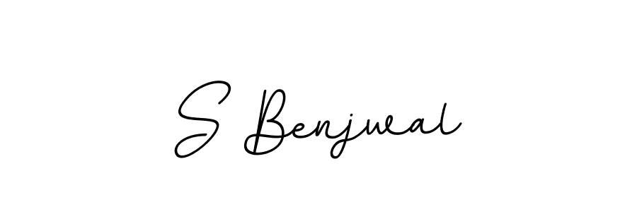 Once you've used our free online signature maker to create your best signature BallpointsItalic-DORy9 style, it's time to enjoy all of the benefits that S Benjwal name signing documents. S Benjwal signature style 11 images and pictures png