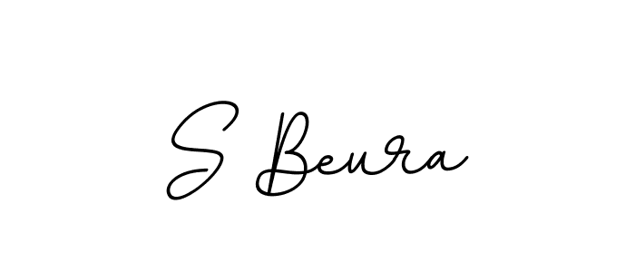 Make a beautiful signature design for name S Beura. With this signature (BallpointsItalic-DORy9) style, you can create a handwritten signature for free. S Beura signature style 11 images and pictures png