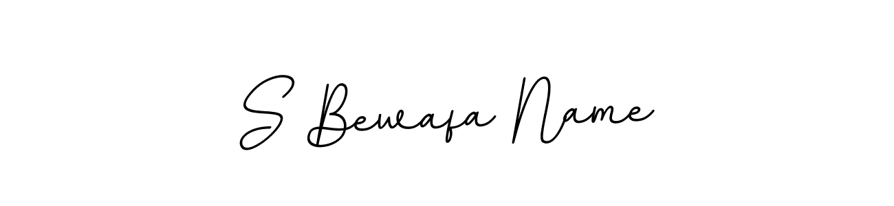 You can use this online signature creator to create a handwritten signature for the name S Bewafa Name. This is the best online autograph maker. S Bewafa Name signature style 11 images and pictures png