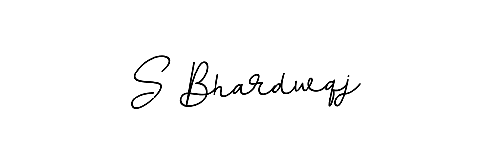 Make a beautiful signature design for name S Bhardwqj. Use this online signature maker to create a handwritten signature for free. S Bhardwqj signature style 11 images and pictures png
