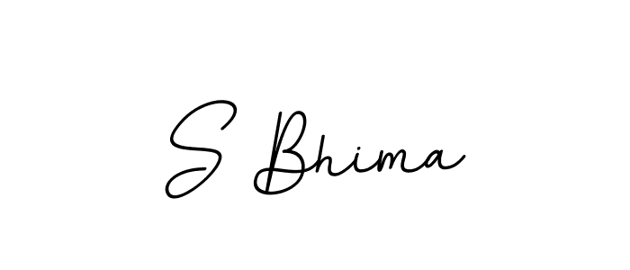 The best way (BallpointsItalic-DORy9) to make a short signature is to pick only two or three words in your name. The name S Bhima include a total of six letters. For converting this name. S Bhima signature style 11 images and pictures png