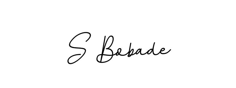 Make a beautiful signature design for name S Bobade. Use this online signature maker to create a handwritten signature for free. S Bobade signature style 11 images and pictures png