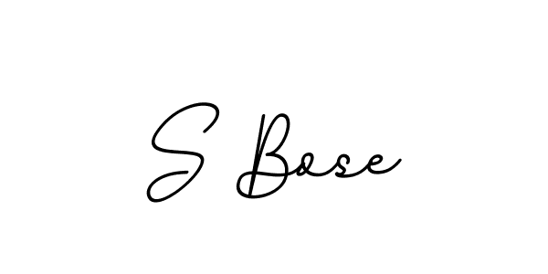 Make a beautiful signature design for name S Bose. Use this online signature maker to create a handwritten signature for free. S Bose signature style 11 images and pictures png