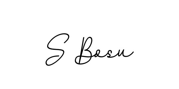 S Bosu stylish signature style. Best Handwritten Sign (BallpointsItalic-DORy9) for my name. Handwritten Signature Collection Ideas for my name S Bosu. S Bosu signature style 11 images and pictures png