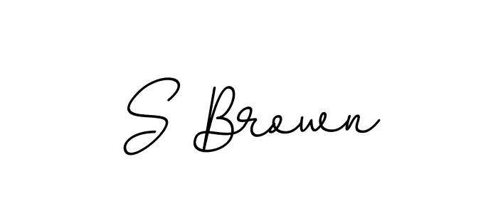 if you are searching for the best signature style for your name S Brown. so please give up your signature search. here we have designed multiple signature styles  using BallpointsItalic-DORy9. S Brown signature style 11 images and pictures png