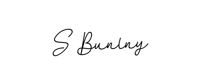 The best way (BallpointsItalic-DORy9) to make a short signature is to pick only two or three words in your name. The name S Bunlny include a total of six letters. For converting this name. S Bunlny signature style 11 images and pictures png