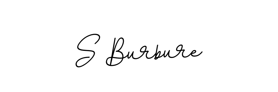 Create a beautiful signature design for name S Burbure. With this signature (BallpointsItalic-DORy9) fonts, you can make a handwritten signature for free. S Burbure signature style 11 images and pictures png