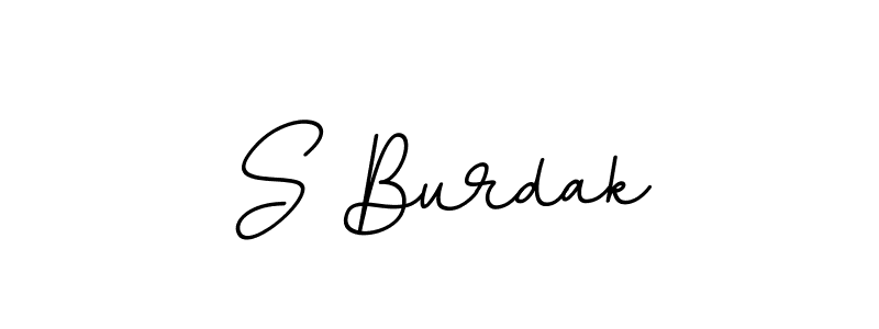 Make a beautiful signature design for name S Burdak. Use this online signature maker to create a handwritten signature for free. S Burdak signature style 11 images and pictures png