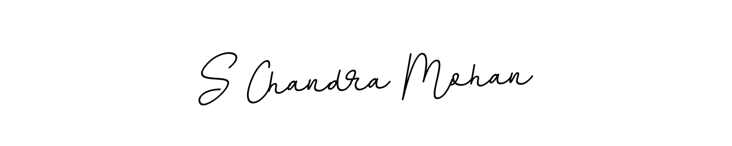 You can use this online signature creator to create a handwritten signature for the name S Chandra Mohan. This is the best online autograph maker. S Chandra Mohan signature style 11 images and pictures png