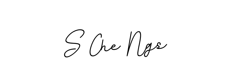 Make a beautiful signature design for name S Che Ngs. With this signature (BallpointsItalic-DORy9) style, you can create a handwritten signature for free. S Che Ngs signature style 11 images and pictures png