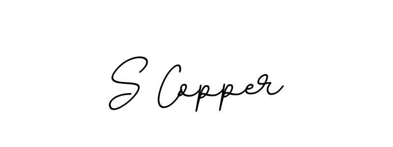 Similarly BallpointsItalic-DORy9 is the best handwritten signature design. Signature creator online .You can use it as an online autograph creator for name S Copper. S Copper signature style 11 images and pictures png