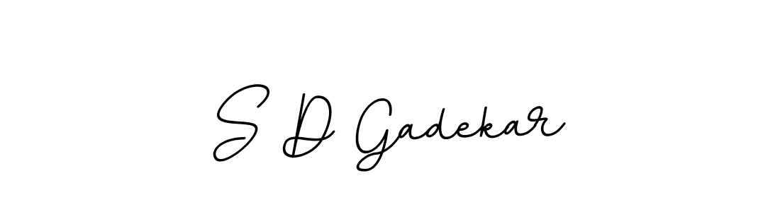 Also we have S D Gadekar name is the best signature style. Create professional handwritten signature collection using BallpointsItalic-DORy9 autograph style. S D Gadekar signature style 11 images and pictures png