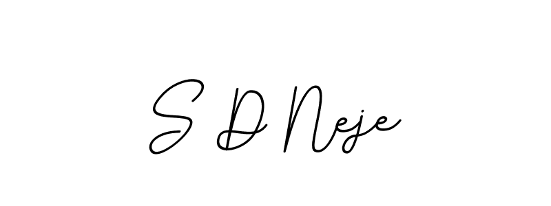 Make a beautiful signature design for name S D Neje. Use this online signature maker to create a handwritten signature for free. S D Neje signature style 11 images and pictures png