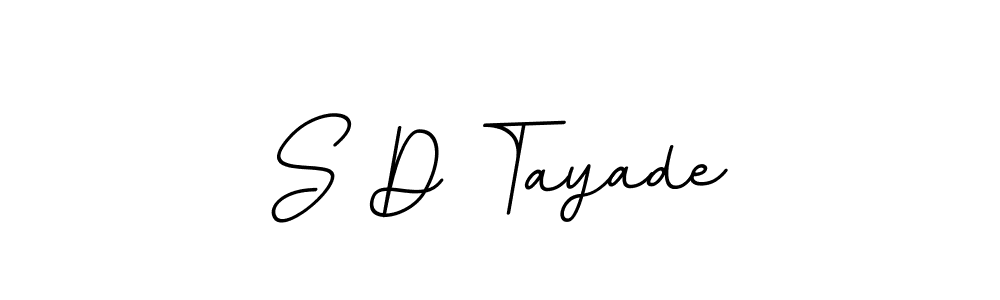 Make a beautiful signature design for name S D Tayade. Use this online signature maker to create a handwritten signature for free. S D Tayade signature style 11 images and pictures png