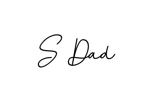 It looks lik you need a new signature style for name S Dad. Design unique handwritten (BallpointsItalic-DORy9) signature with our free signature maker in just a few clicks. S Dad signature style 11 images and pictures png
