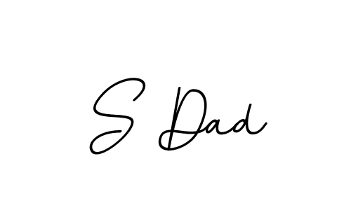 This is the best signature style for the S Dad name. Also you like these signature font (BallpointsItalic-DORy9). Mix name signature. S Dad signature style 11 images and pictures png