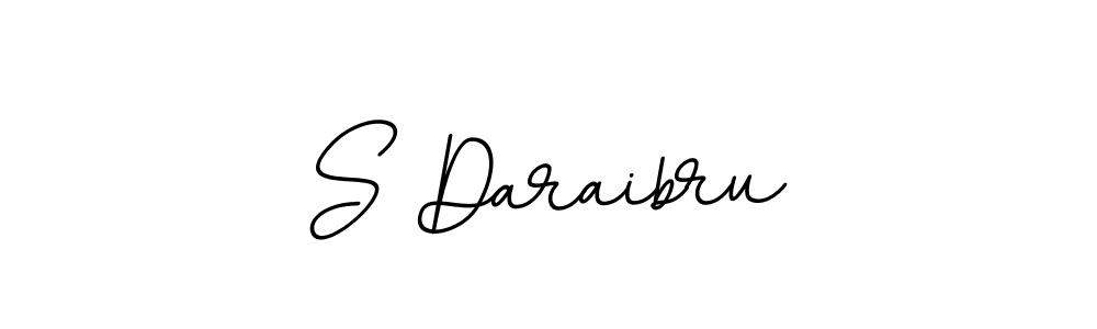 S Daraibru stylish signature style. Best Handwritten Sign (BallpointsItalic-DORy9) for my name. Handwritten Signature Collection Ideas for my name S Daraibru. S Daraibru signature style 11 images and pictures png