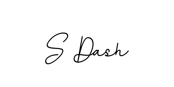 Create a beautiful signature design for name S Dash. With this signature (BallpointsItalic-DORy9) fonts, you can make a handwritten signature for free. S Dash signature style 11 images and pictures png