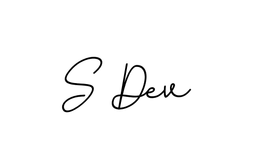 How to make S Dev name signature. Use BallpointsItalic-DORy9 style for creating short signs online. This is the latest handwritten sign. S Dev signature style 11 images and pictures png