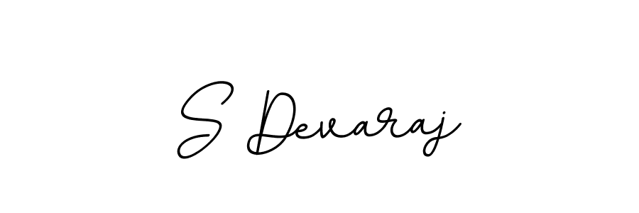 How to make S Devaraj name signature. Use BallpointsItalic-DORy9 style for creating short signs online. This is the latest handwritten sign. S Devaraj signature style 11 images and pictures png