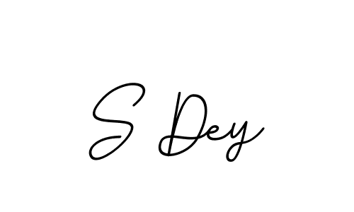 S Dey stylish signature style. Best Handwritten Sign (BallpointsItalic-DORy9) for my name. Handwritten Signature Collection Ideas for my name S Dey. S Dey signature style 11 images and pictures png