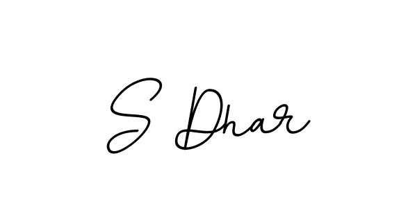 Also we have S Dhar name is the best signature style. Create professional handwritten signature collection using BallpointsItalic-DORy9 autograph style. S Dhar signature style 11 images and pictures png