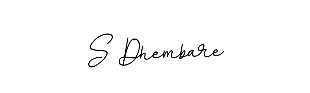 Similarly BallpointsItalic-DORy9 is the best handwritten signature design. Signature creator online .You can use it as an online autograph creator for name S Dhembare. S Dhembare signature style 11 images and pictures png