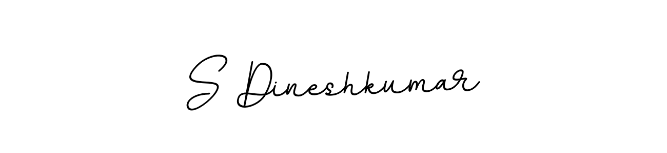 You should practise on your own different ways (BallpointsItalic-DORy9) to write your name (S Dineshkumar) in signature. don't let someone else do it for you. S Dineshkumar signature style 11 images and pictures png