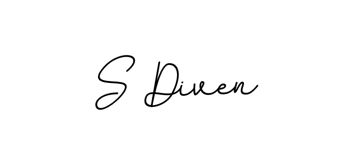 Similarly BallpointsItalic-DORy9 is the best handwritten signature design. Signature creator online .You can use it as an online autograph creator for name S Diven. S Diven signature style 11 images and pictures png