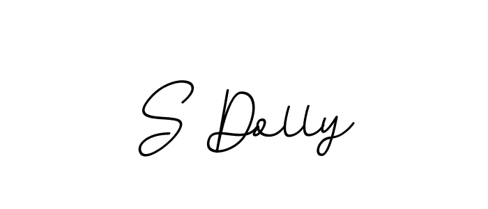 Similarly BallpointsItalic-DORy9 is the best handwritten signature design. Signature creator online .You can use it as an online autograph creator for name S Dolly. S Dolly signature style 11 images and pictures png