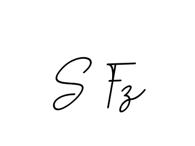 Also we have S Fz name is the best signature style. Create professional handwritten signature collection using BallpointsItalic-DORy9 autograph style. S Fz signature style 11 images and pictures png
