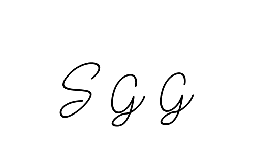 Also we have S G G name is the best signature style. Create professional handwritten signature collection using BallpointsItalic-DORy9 autograph style. S G G signature style 11 images and pictures png
