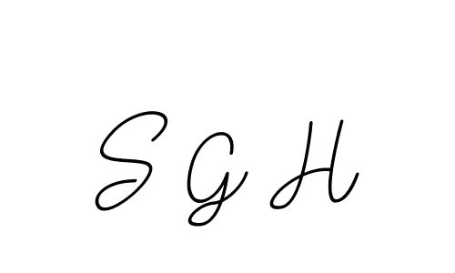 Also we have S G H name is the best signature style. Create professional handwritten signature collection using BallpointsItalic-DORy9 autograph style. S G H signature style 11 images and pictures png