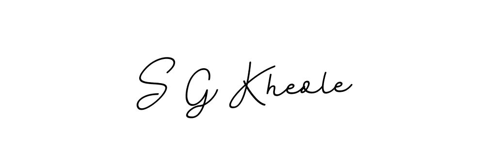 Also we have S G Kheole name is the best signature style. Create professional handwritten signature collection using BallpointsItalic-DORy9 autograph style. S G Kheole signature style 11 images and pictures png